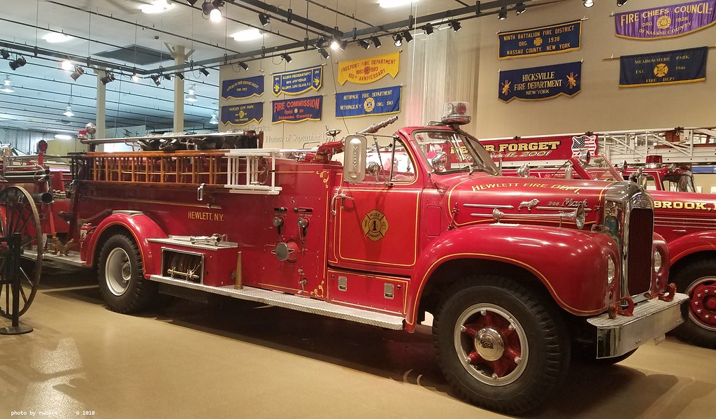 1955 Mack B95 Hewlett NY Fire Dept rwcar4 Flickr
