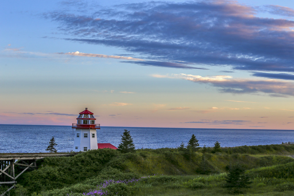 GrandeRivière Lighthouse after sunset GrandeRivière Ligh… Flickr