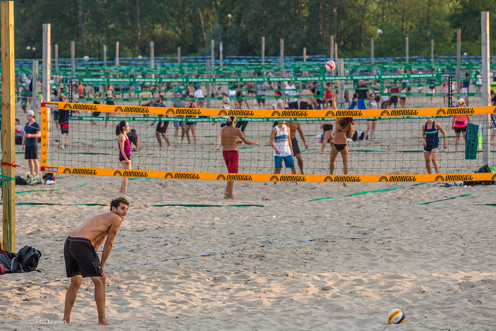 Volleyball courts Woodbine Beach, Toronto Phil Marion (214 million