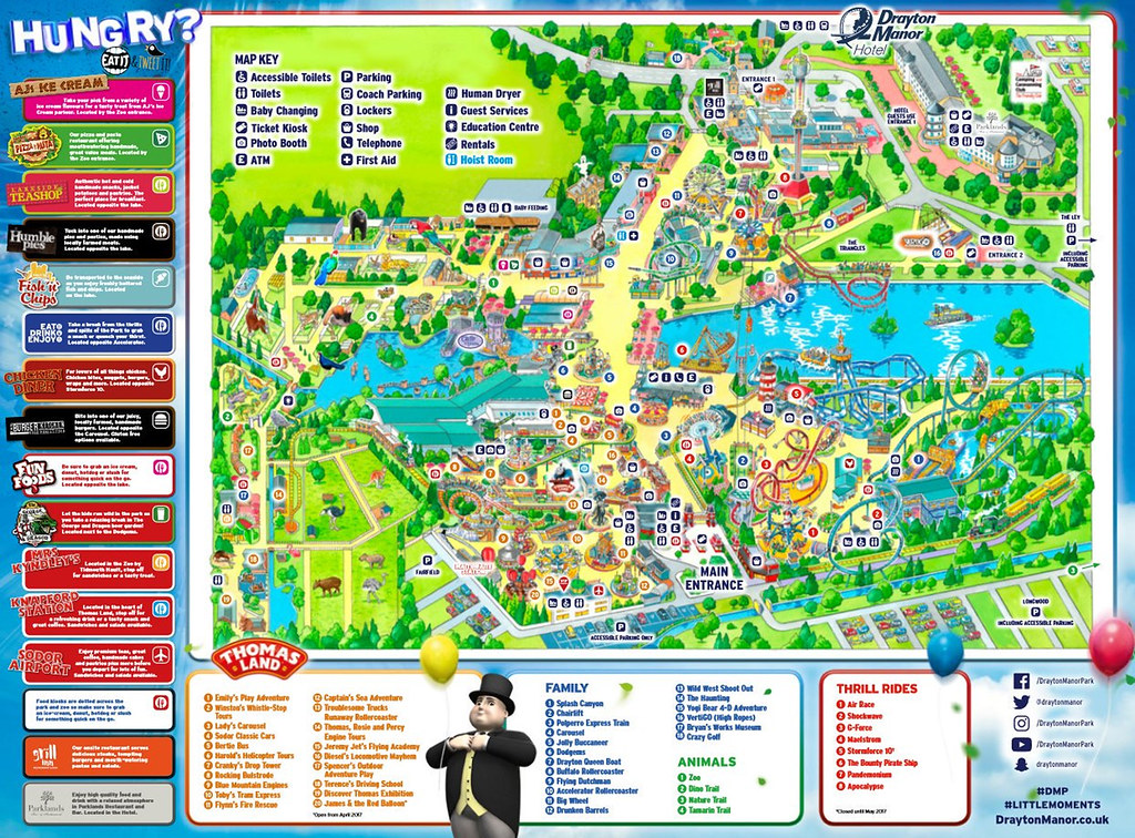 Drayton Manor 2017 Park Map Drayton Manor 2017 Park Map Flickr
