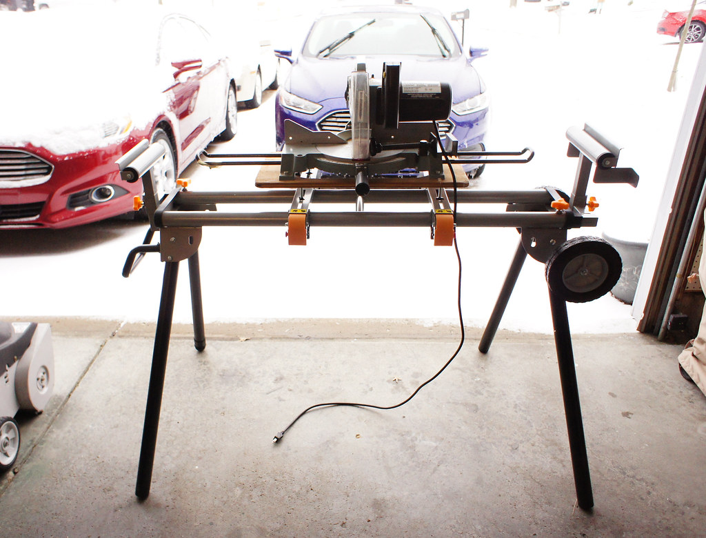 Vintage Delta Miter Saw Harbor Freight Miter Stand Flickr