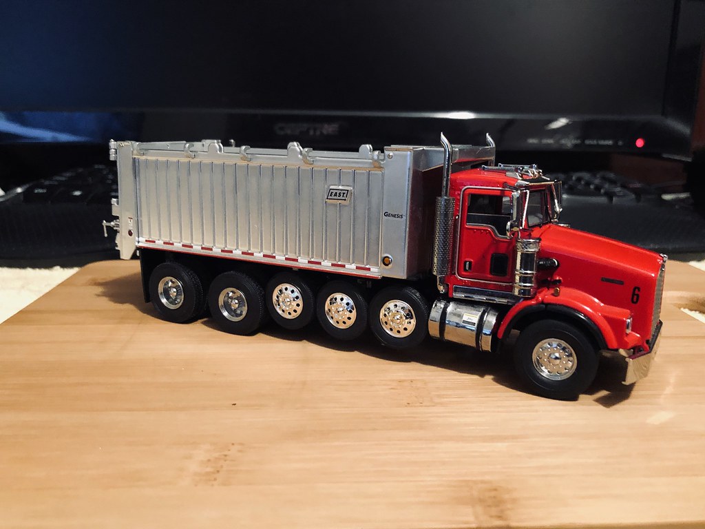 Custom t800 quint dump trucks John White Flickr