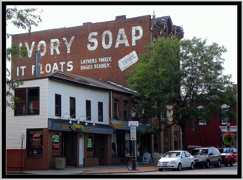 Brockport New York Ivory Soap Ghost Sign Brockport is … Flickr