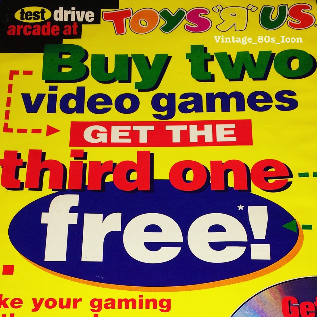 Toys R Us Ad Vintage 80's Icon Flickr