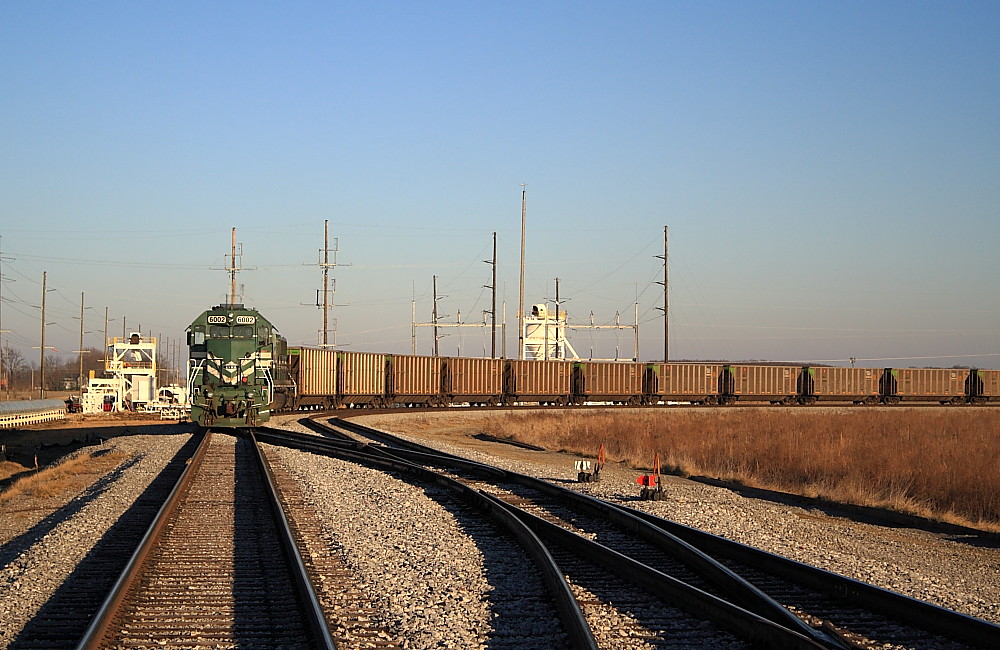 Evansville Western EVWR 6002 (SD402) McLeansboro Mine Del… Flickr