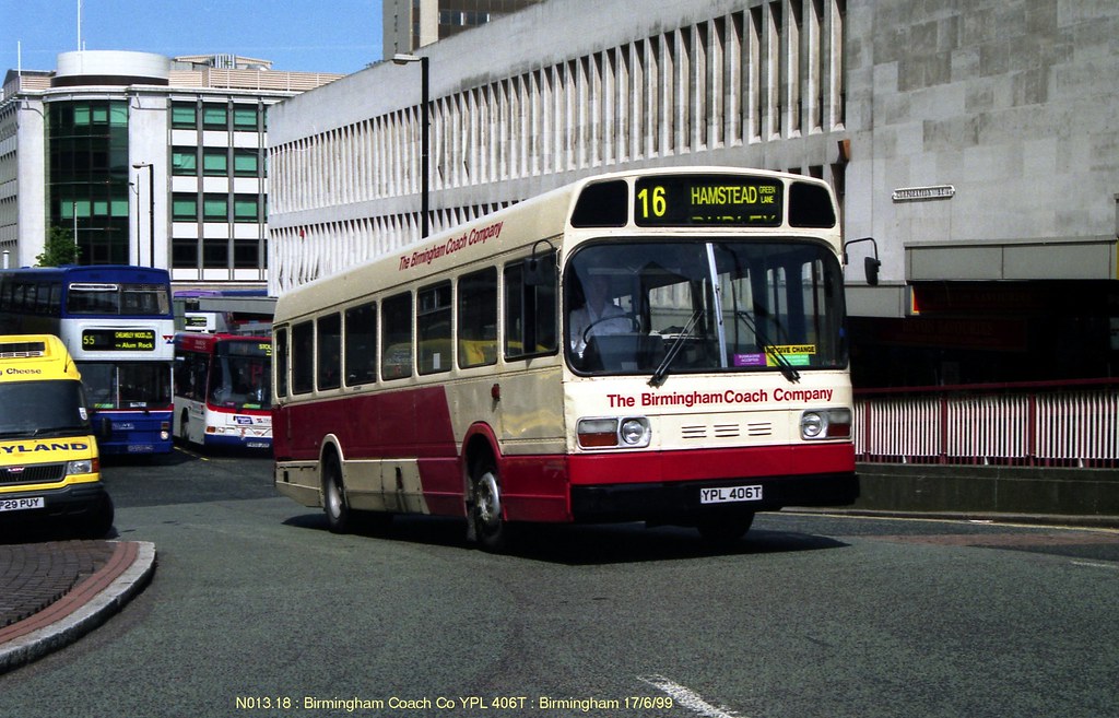 Birmingham Coach YPL406T 990617 Birmingham [jg] maljoe Flickr