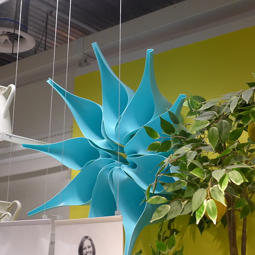 Wheel of plastic watering cans Caught my eye in Logan IKEA… Flickr