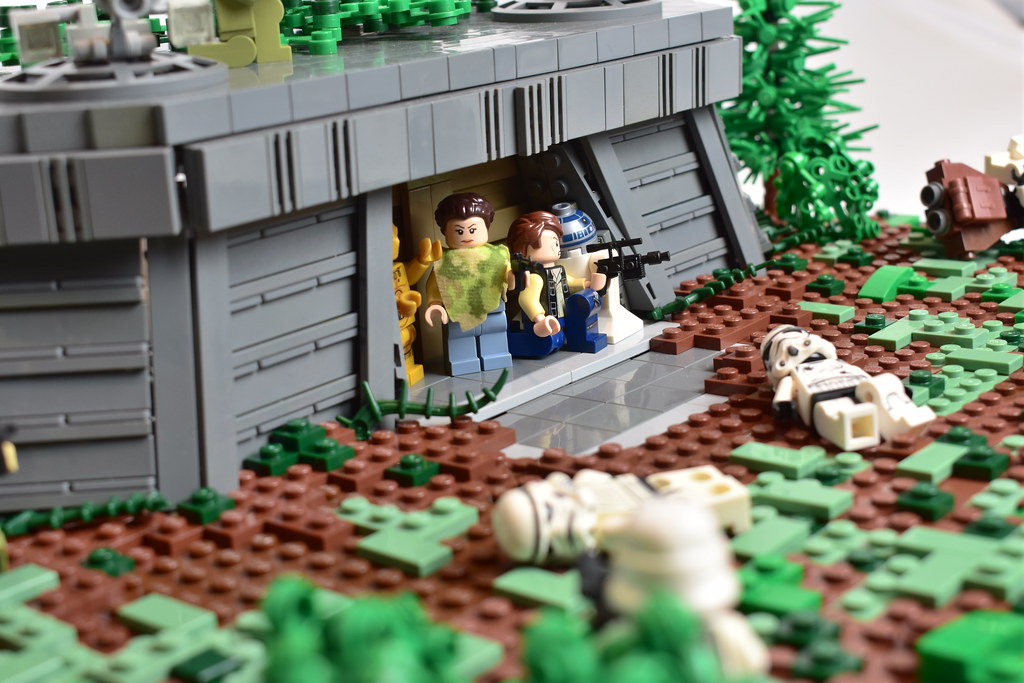 LEGO Star Wars Endor Bunker MOC LEGO Endor Bunker MOC