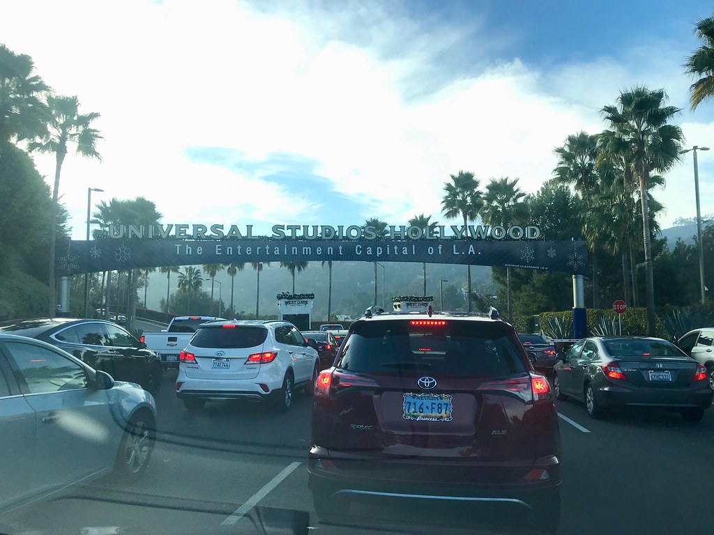 Arriving the Universal Studios Parking booth a photo on Flickriver