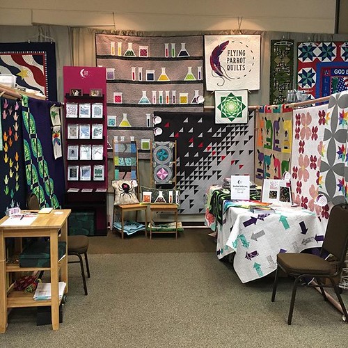 My booth at the Cotton Patch Quilters’ show this weekend i… Flickr