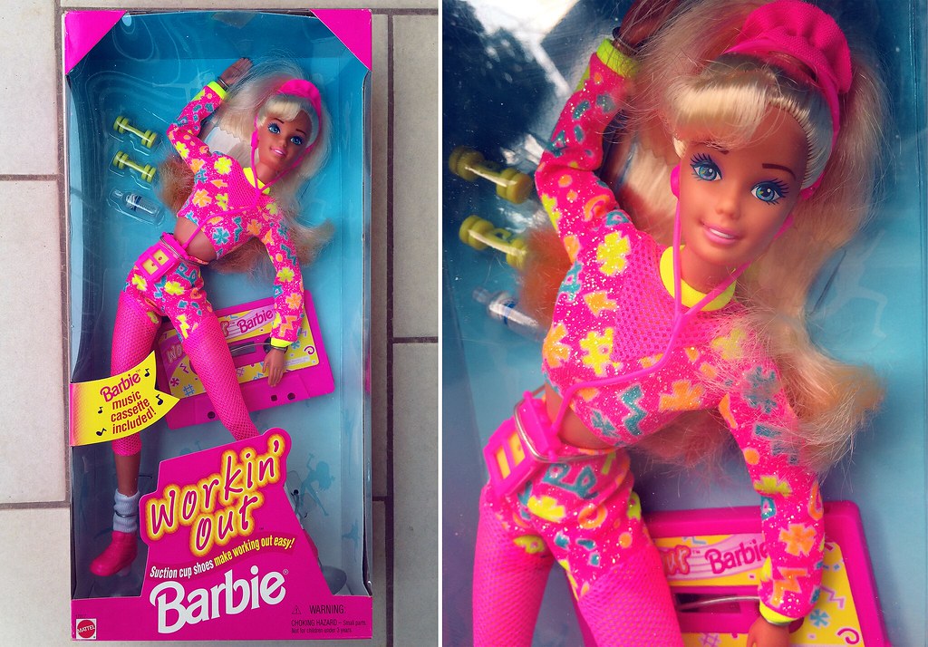 1996 Workin' Out Barbie® 17317 I got a 90's Barbie® fever… Flickr