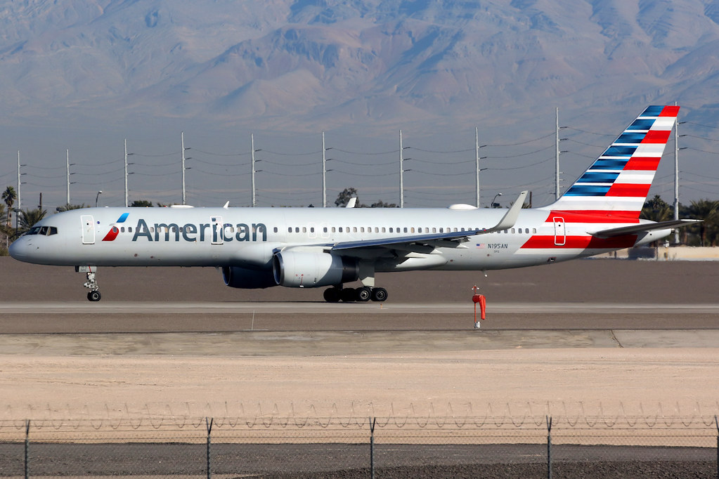 American Airlines Boeing 757200 N195AN Las Vegas Mc… Flickr