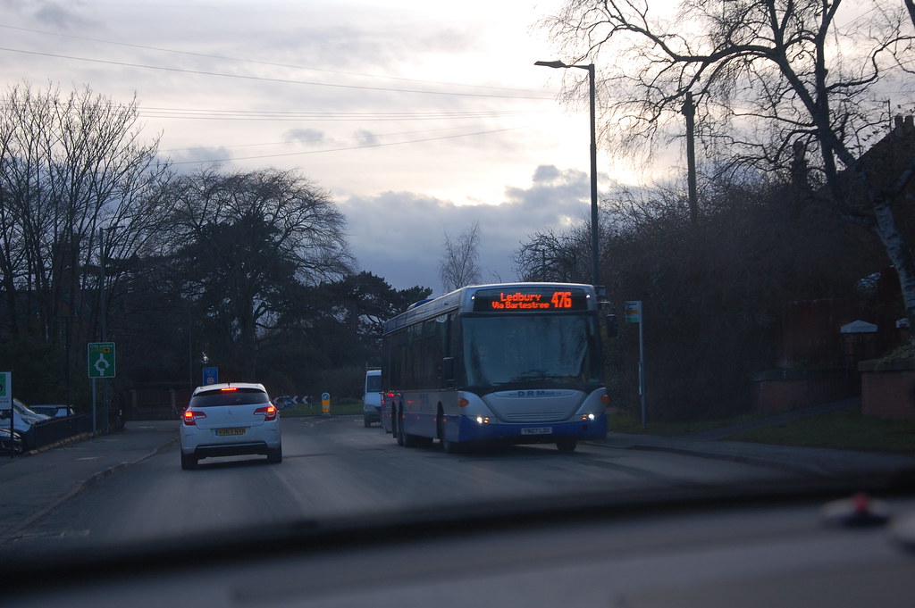 DRM Bus YN07LDX Hereford, Ledbury Rd Thursday 7th February… Steve