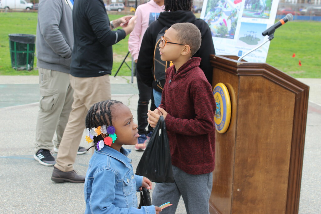 Rebuild Moss Playground Groundbreaking 4.11.19 Philadelphia Parks