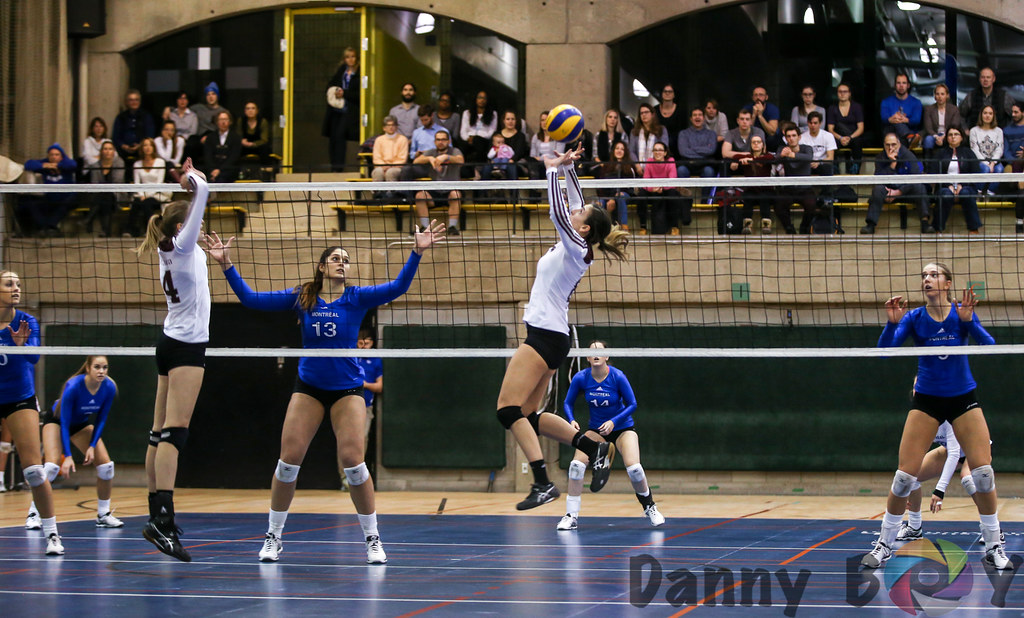 Women University volleyball Montreal Carabins vs Ottawa … Flickr