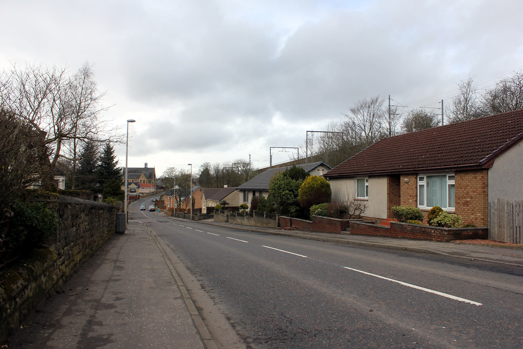 Cleland. Bellside road. boneytongue Flickr