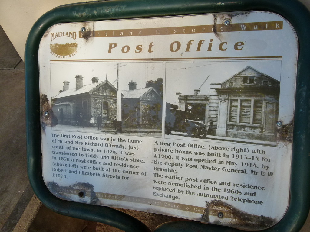 Maitland Post Office History 31 High St, Maitland. Flickr