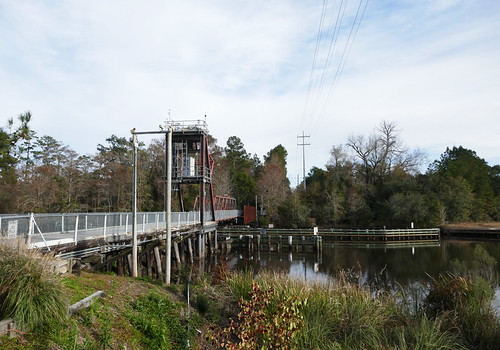 Pedestrian drawbridge Tammany Trace at Bayou Flickr