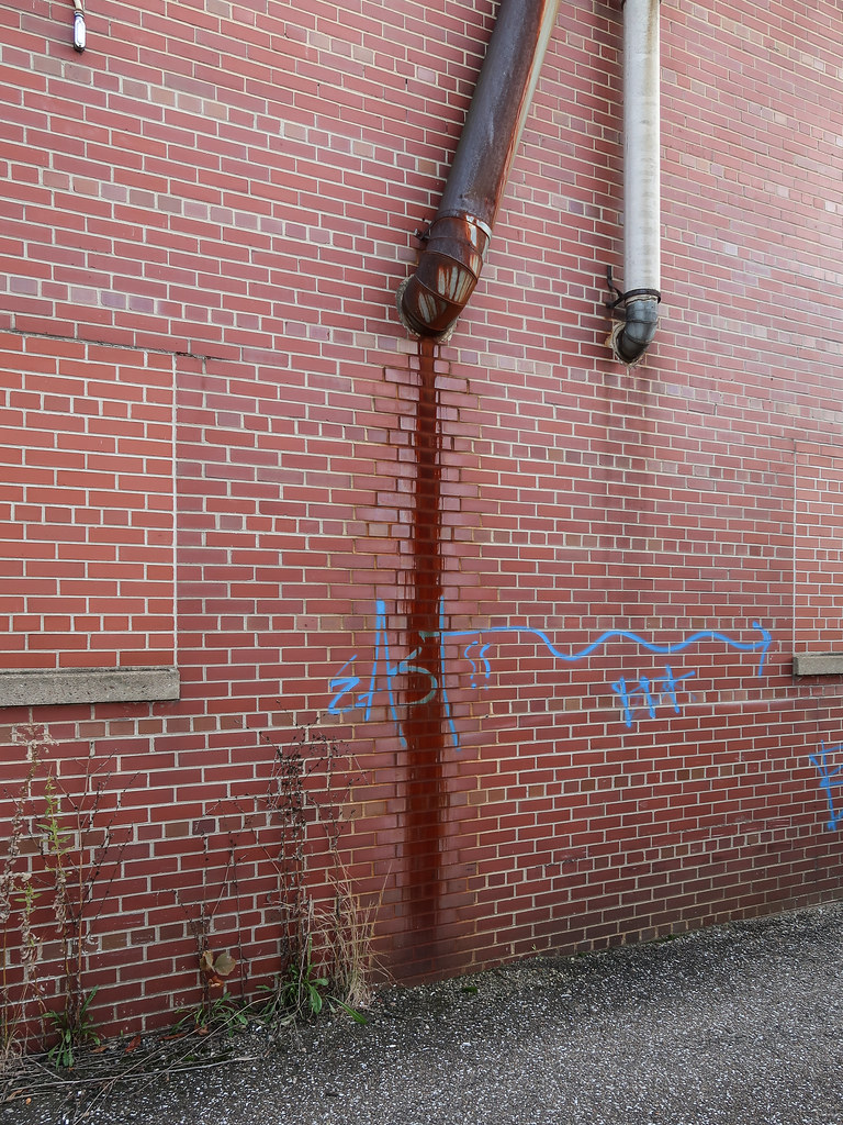 Parkersburg W.Va. favorite stain. I dislike the graffiti