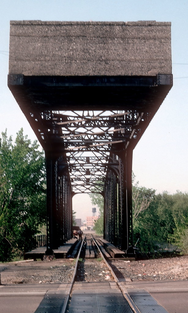 Milwaukee Road North Ave bridge Jun96 2 a A pair of shots … Flickr