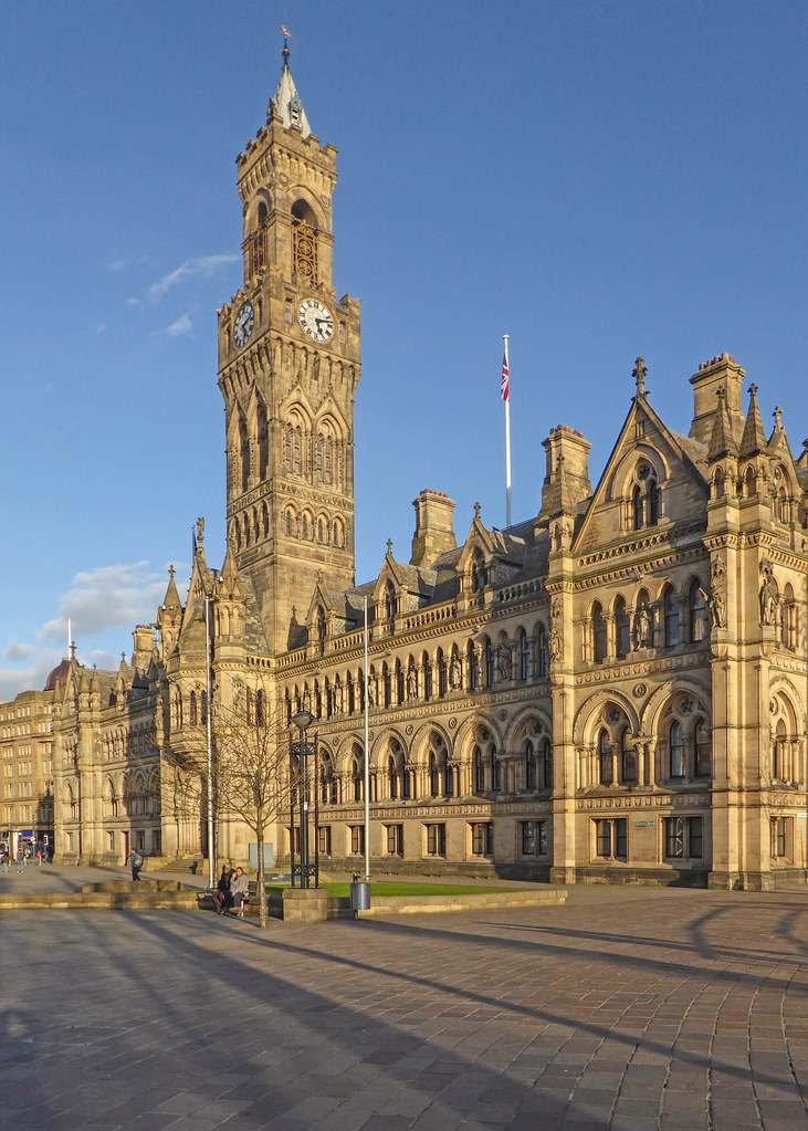Our Very Own And Golden City Bradford City Hall Tim Green Flickr