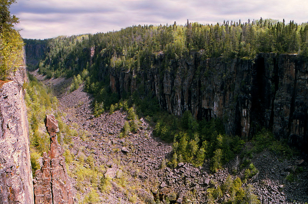 Ouimet Canyon Ouimet Canyon Provincial Park Scanned Slide Marc Hagen Flickr
