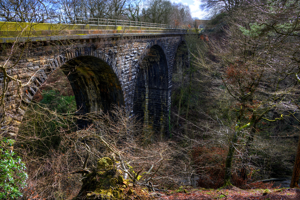 HOGHTON BOTTOMS VIADUCT, HOGHTON BOTTOMS, LANCASHIRE, ENGL… Flickr