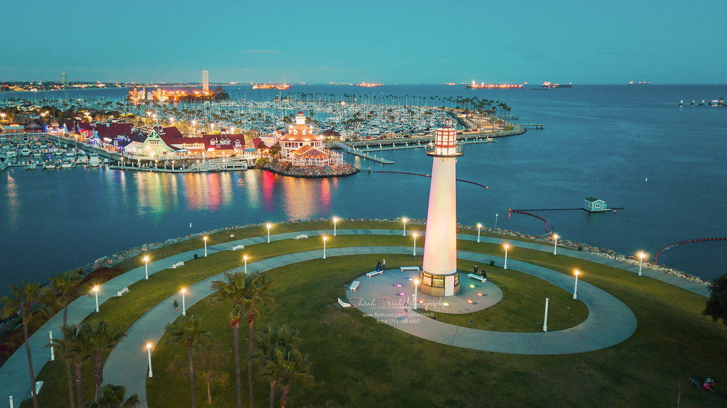 Lions Lighthouse Lions Lighthouse Long Beach, CA Aerial & … Flickr