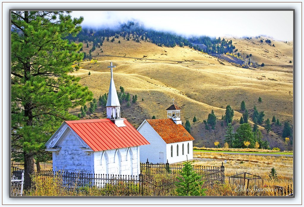 Cemetery Setting A peaceful view from the Creede, Colorad… Flickr