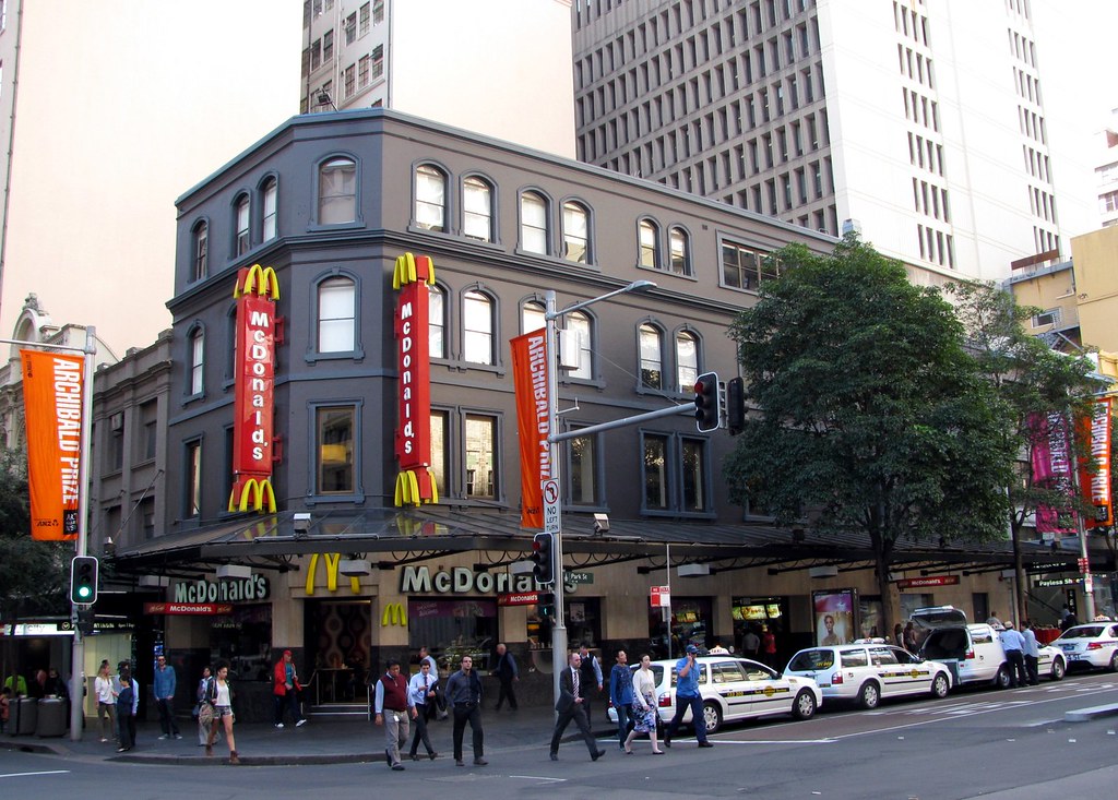 McDonalds, Sydney, NSW. Corner Pitt and Park Streets, Sydn… Flickr