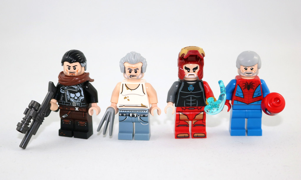 LEGO Old Man Marvel Figures Part 4 I'm too old for this br… Flickr