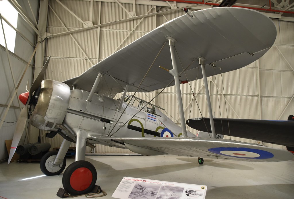 K8042 Gloster Gladiator Ii At The Royal Air Force Museum Flickr