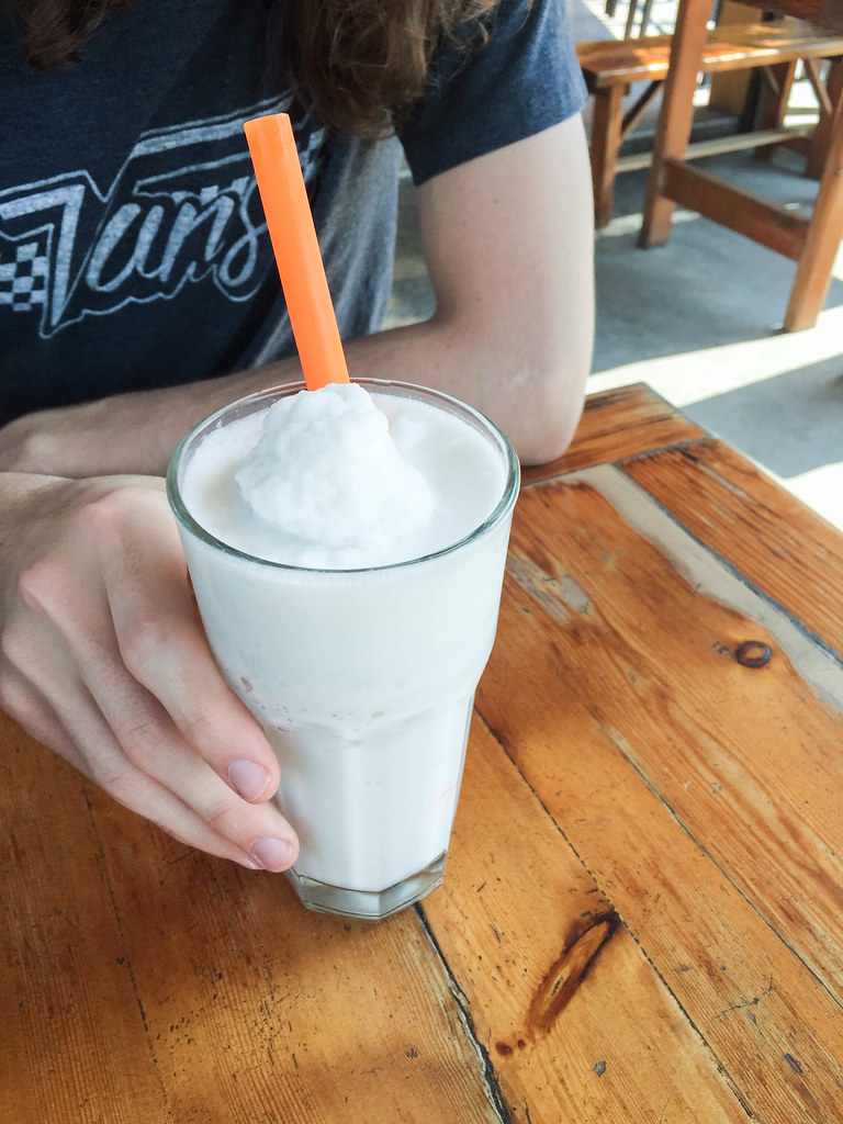Coconut smoothie Near Shek O beach Married with Maps Flickr