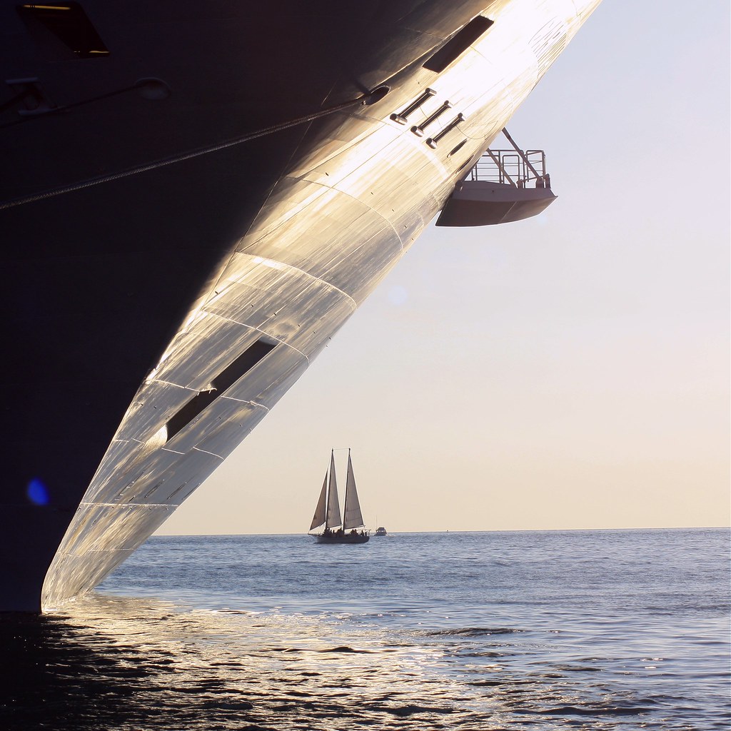 Dark Side of The Moon Cruise Ship Hull Key West