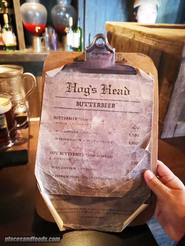 universal studios japan butterbeer menu hdrpl Wilson Nghttps//www