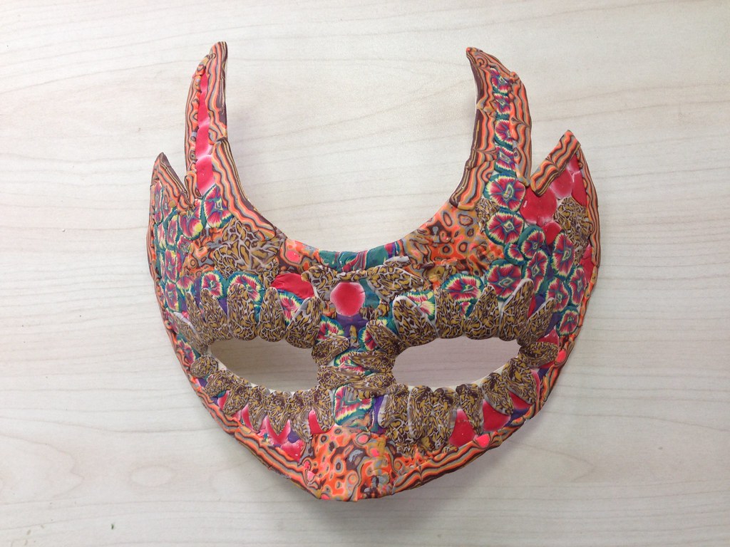 My recent clay masksthe mask of my stude… Flickr