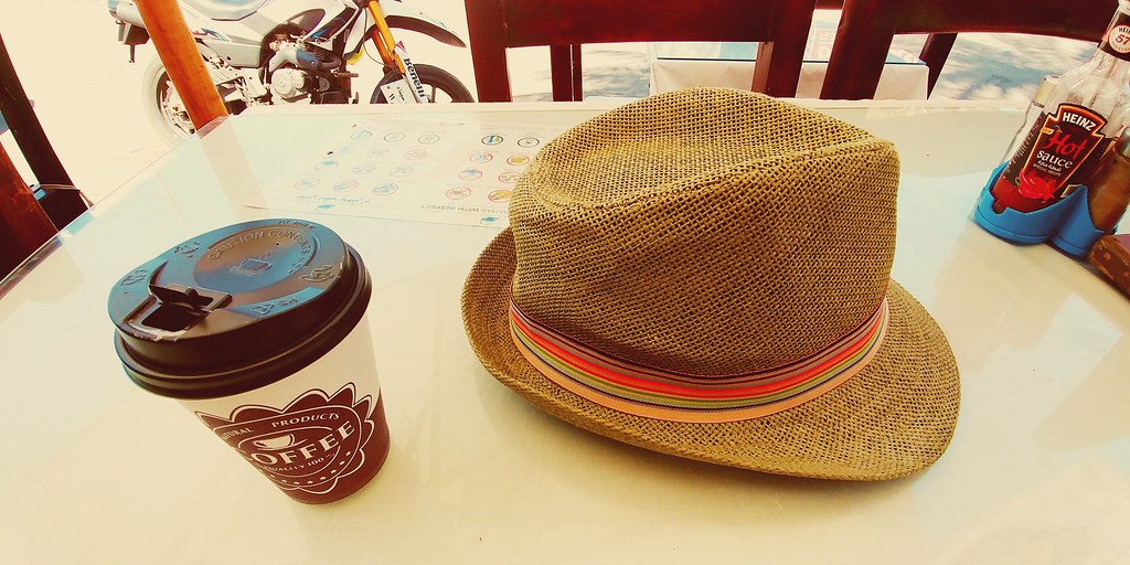 Coffee break at German bakery A cozy destination in Dahab,… Flickr