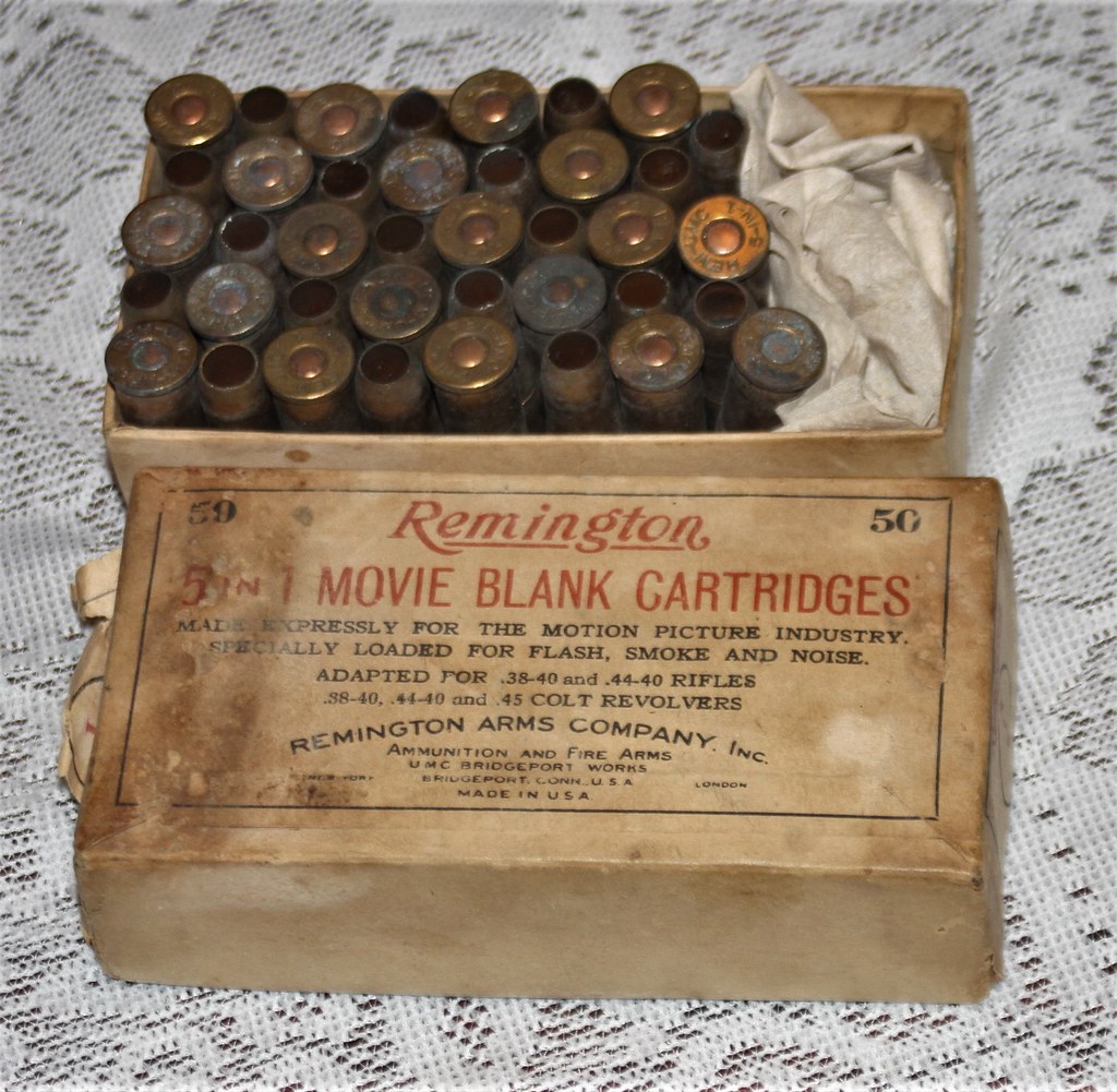 Movie blanks Blank cartridges used in firearms in westerns… Flickr