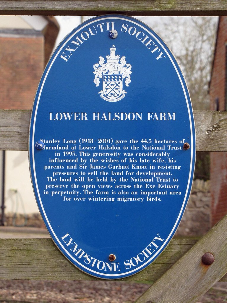 Lower Halsdon Farm Exe Valley Way, Exmouth Exmouth Plaqu… Flickr