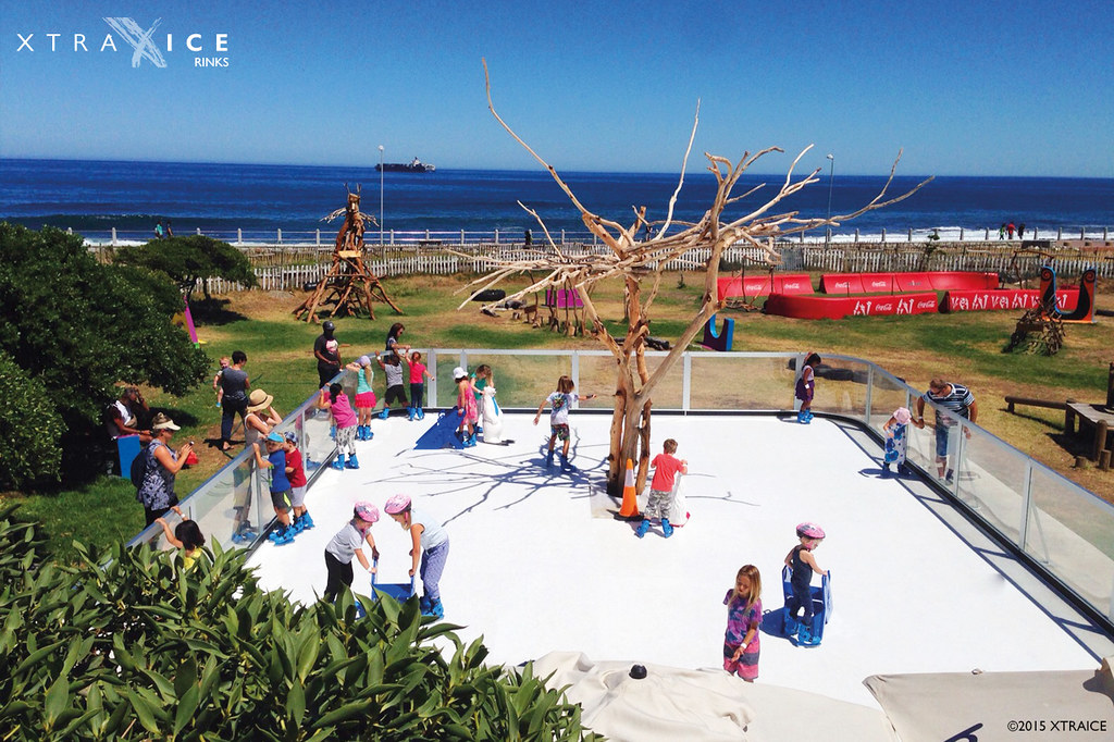 Synthetic ice rink in South Africa Xtraice has installed a… Flickr
