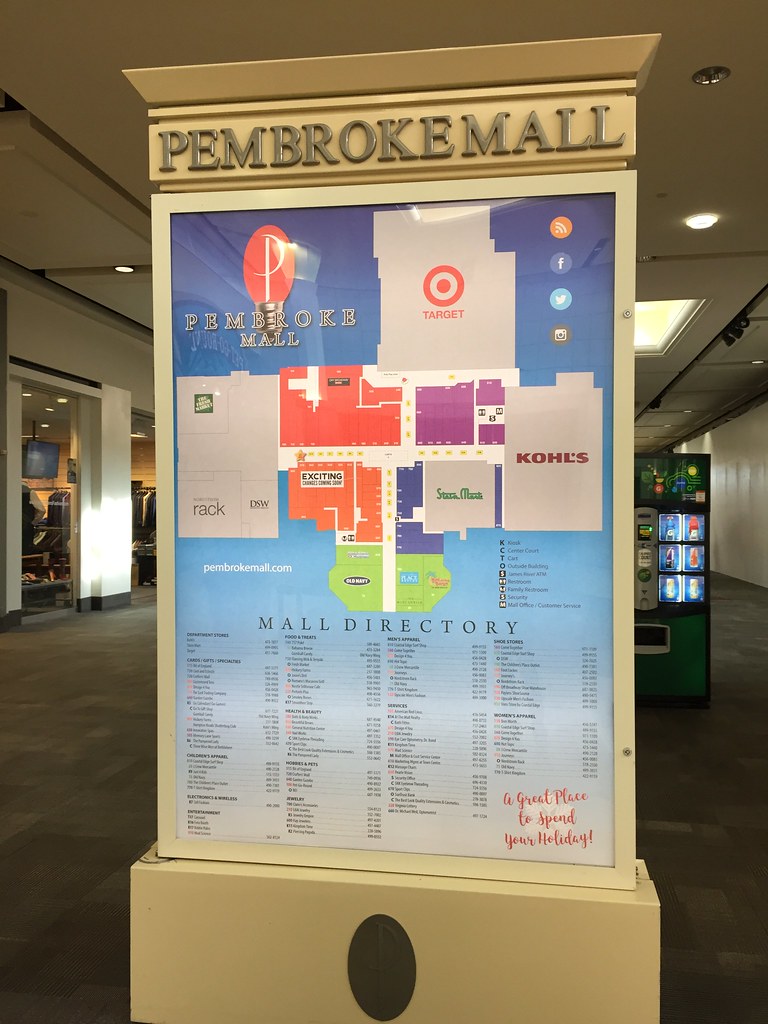 Pembroke Mall directory Pembroke Mall (500,214 square feet… Flickr