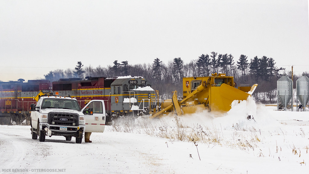Iowa Northern Snow Plow; Rockford, IA My first time shooti… Flickr