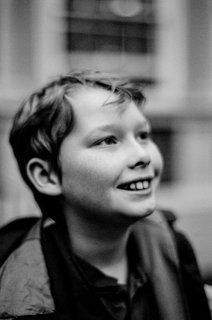 Portrait Minolta X300 Rokkor 58mm f1.4 Ilford XP2 Super 40… Flickr
