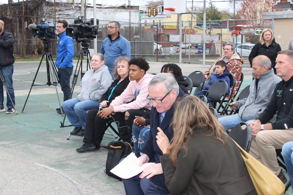 Rebuild Moss Playground Groundbreaking 4.11.19 Philadelphia Parks