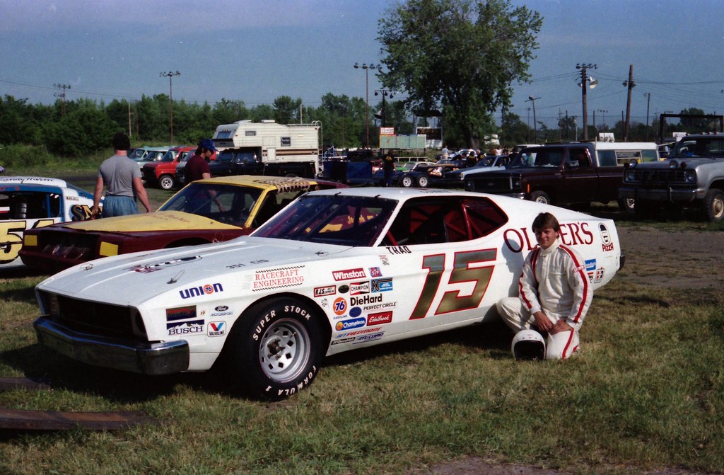 Auto City Speedway. Flint, MI Tom Steffick Minolta XD11 35… Flickr