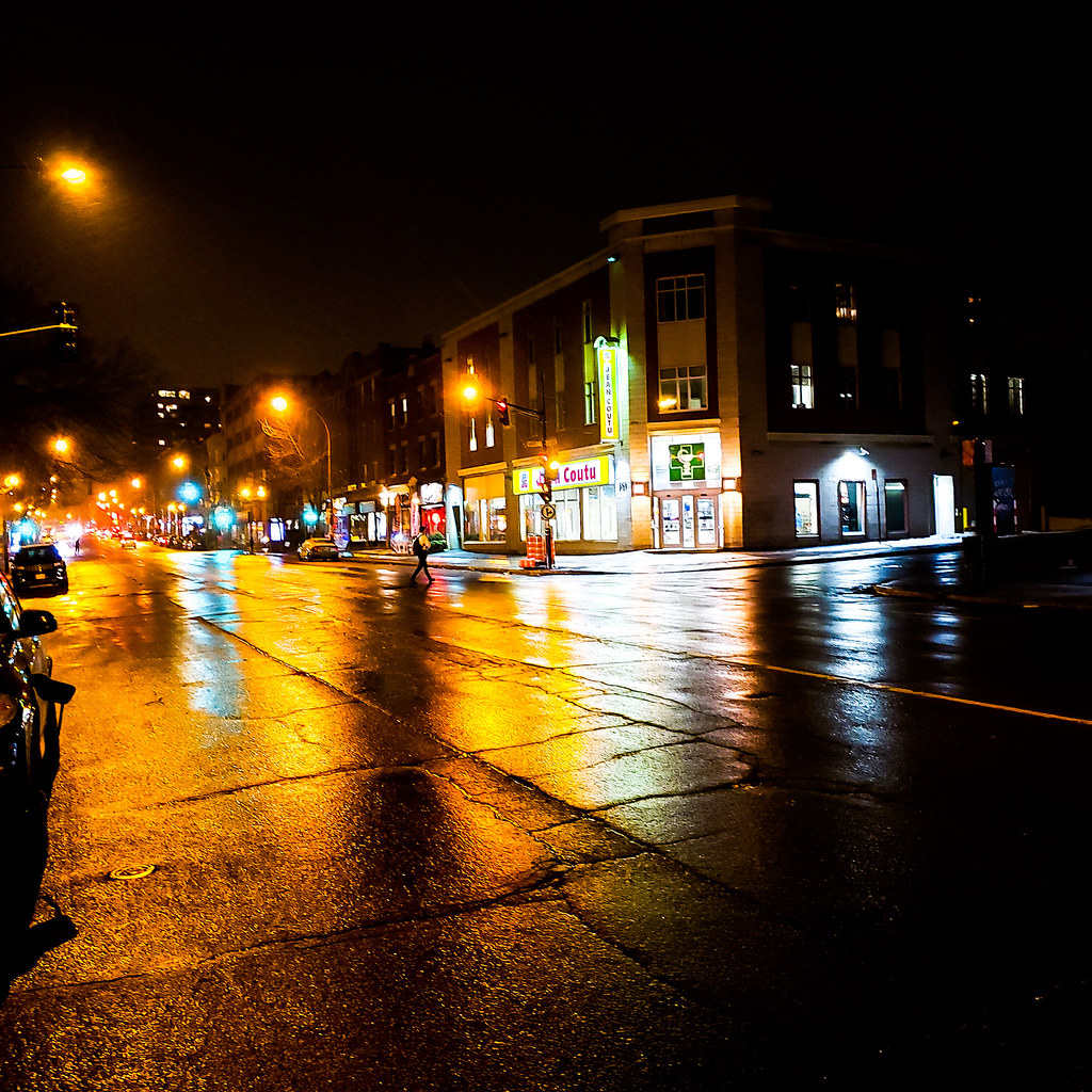 Rue Sherbrooke N.D.G. (Montreal)g You are free to Share —… Flickr