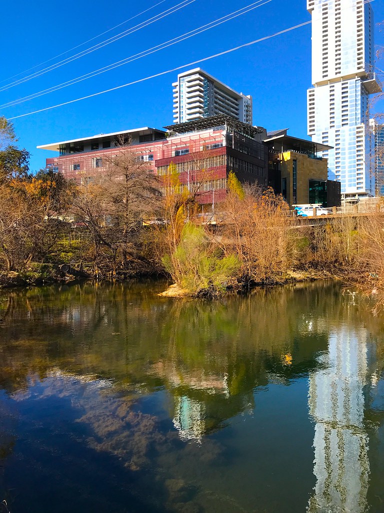 Austin Central Library in the Winter Granted, there are a … Flickr