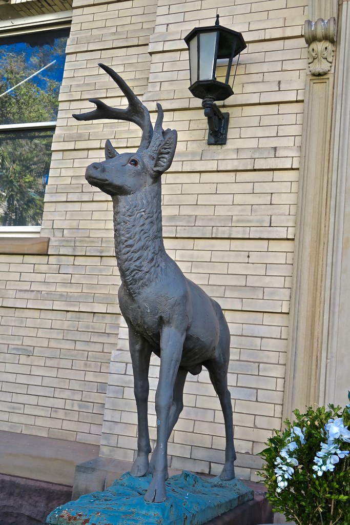Elks Lodge, Hartford, CT Elk statue in front of the BPO El… Flickr