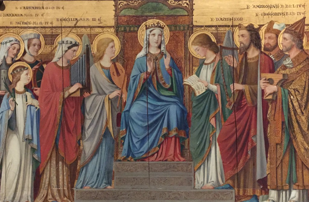 Medieval wood panel painting at The Rijksmuseum in Amsterd… Flickr