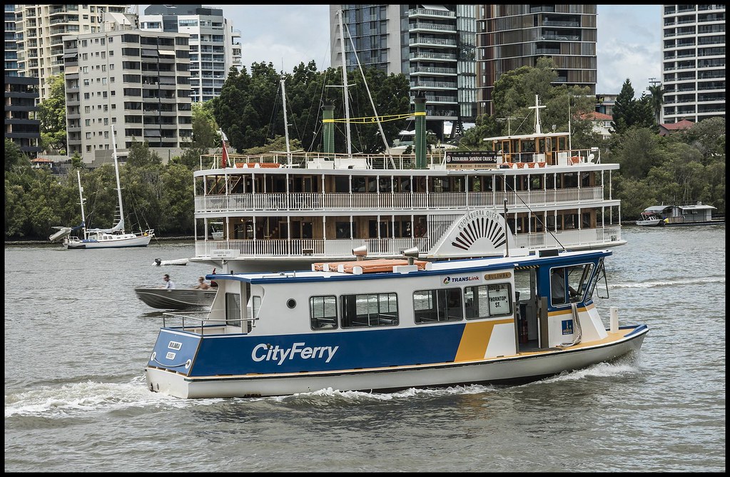 Kookaburra Queen and CityFerry= Kookaburra Queen and CityF… Flickr